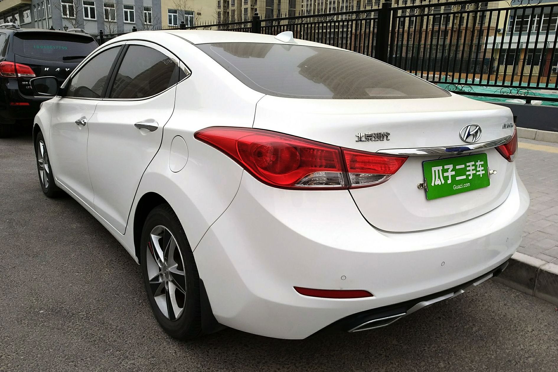 现代朗动 2013款 1.6l 自动领先型 0过户