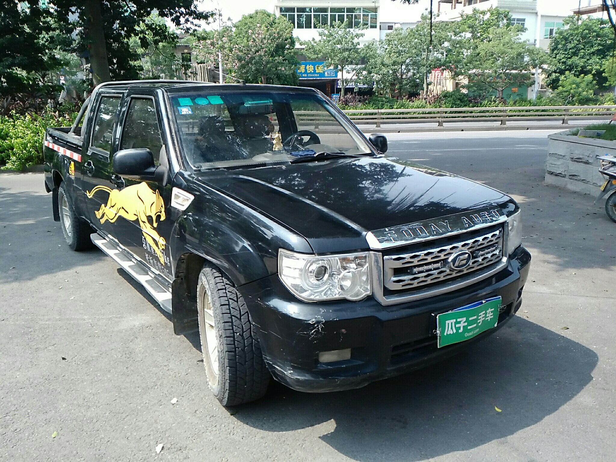 福迪 雄师f16 2013款 2.0t柴油两驱标准型加长版4f20tc1