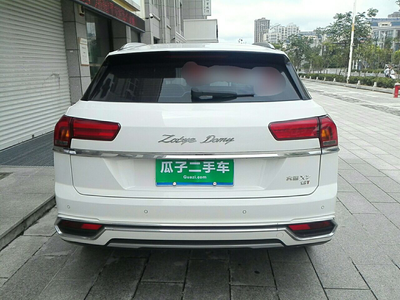 众泰 大迈x7 2017款 1.8t 手动豪华型