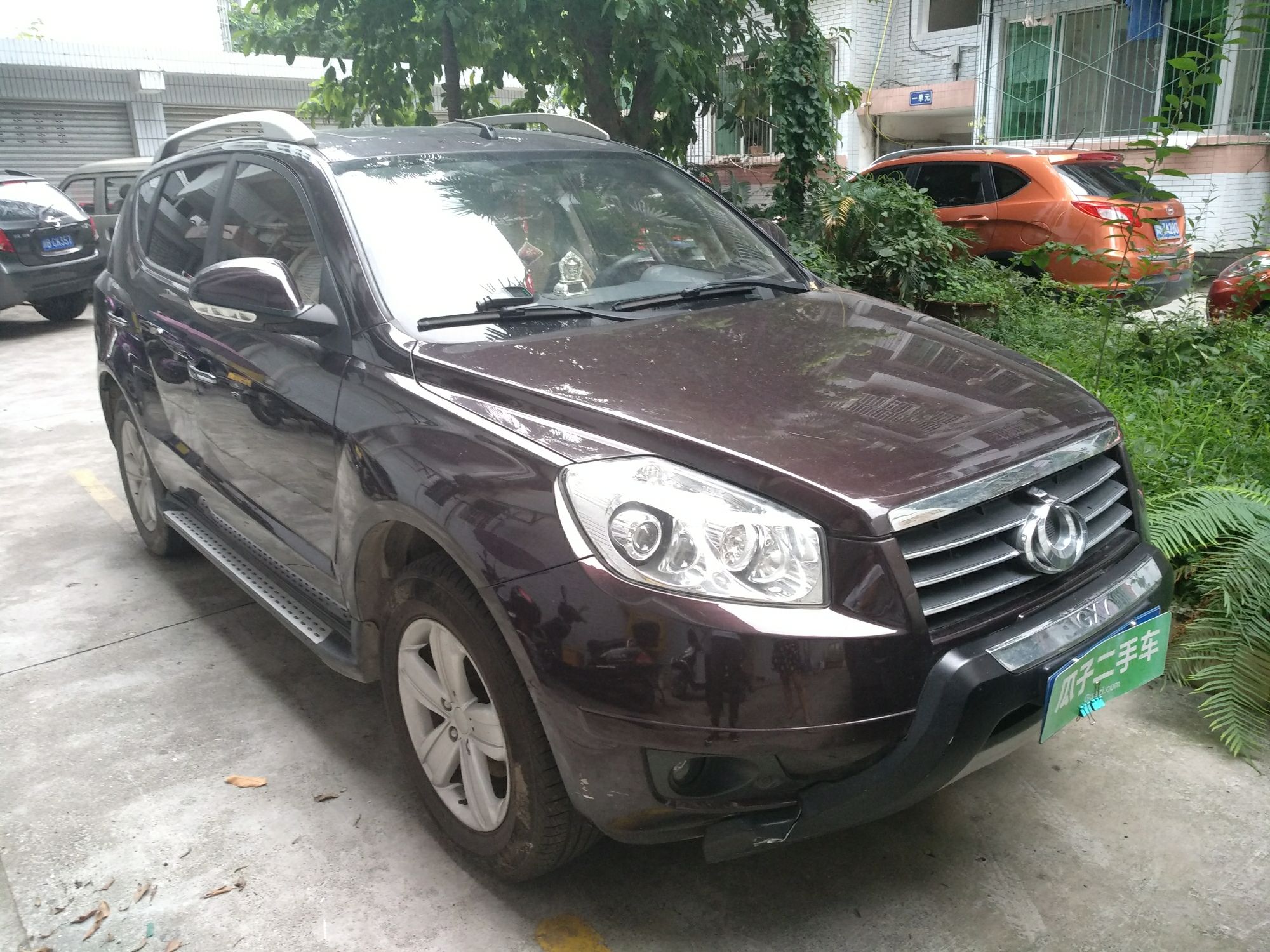 吉利全球鹰gx7 2012款 1.8l 手动 前驱 行政版 (国Ⅳ)