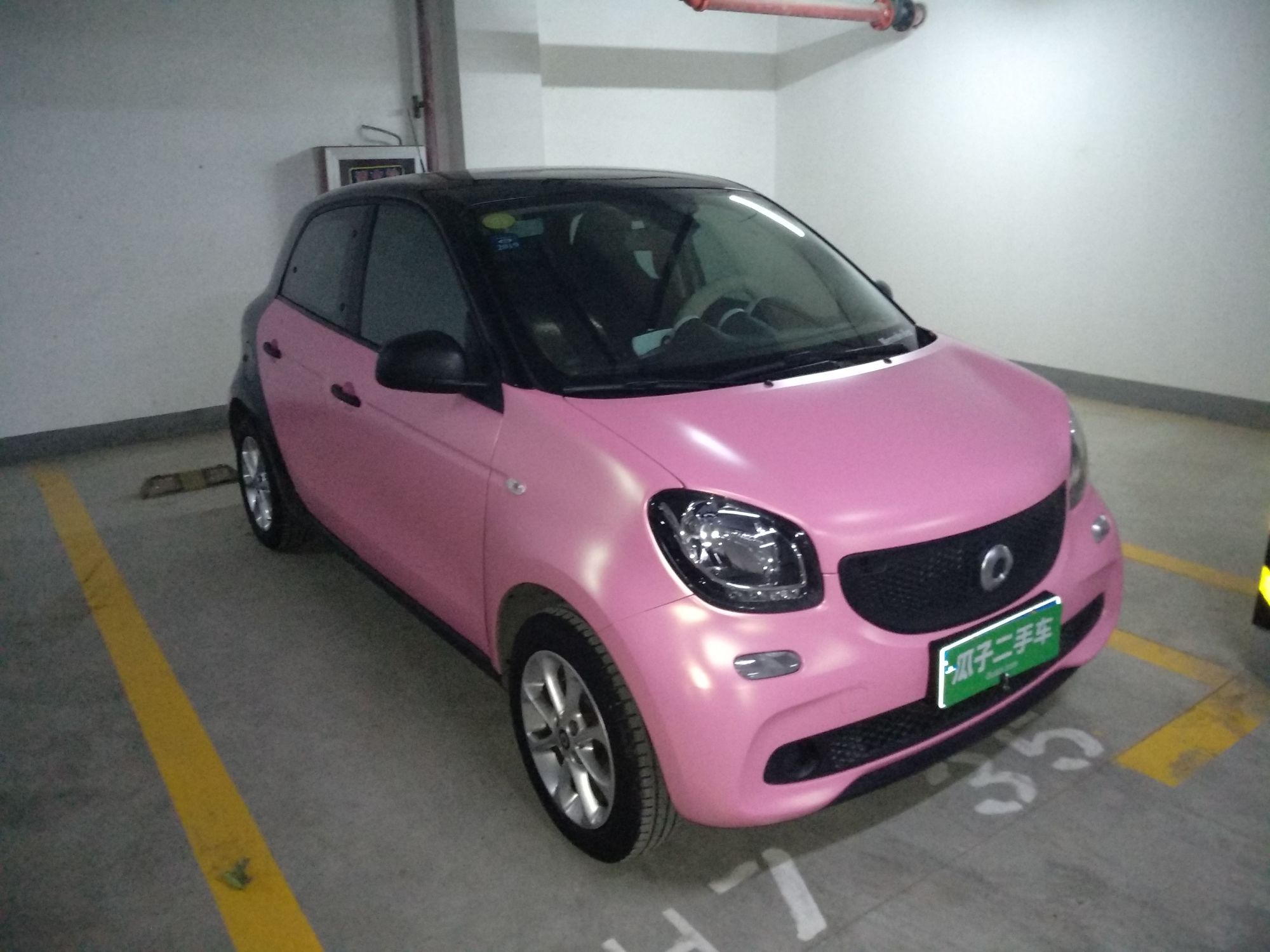 smart smart forfour 2016款 1.0l 52千瓦灵动版