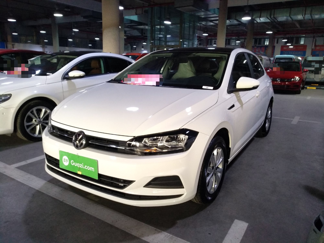 大众polo 2019款 plus 1.5l 自动炫彩科技版