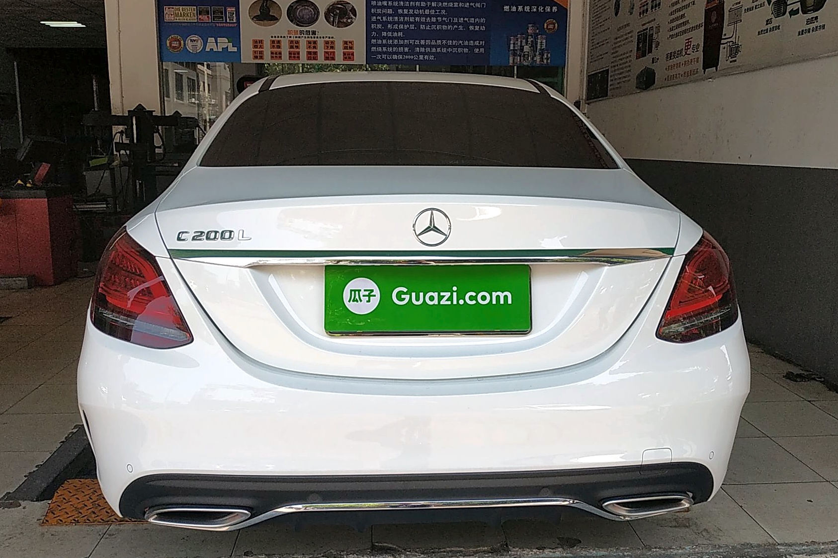 奔驰c级 2020款 c 200 l 时尚型运动版 车辆图片