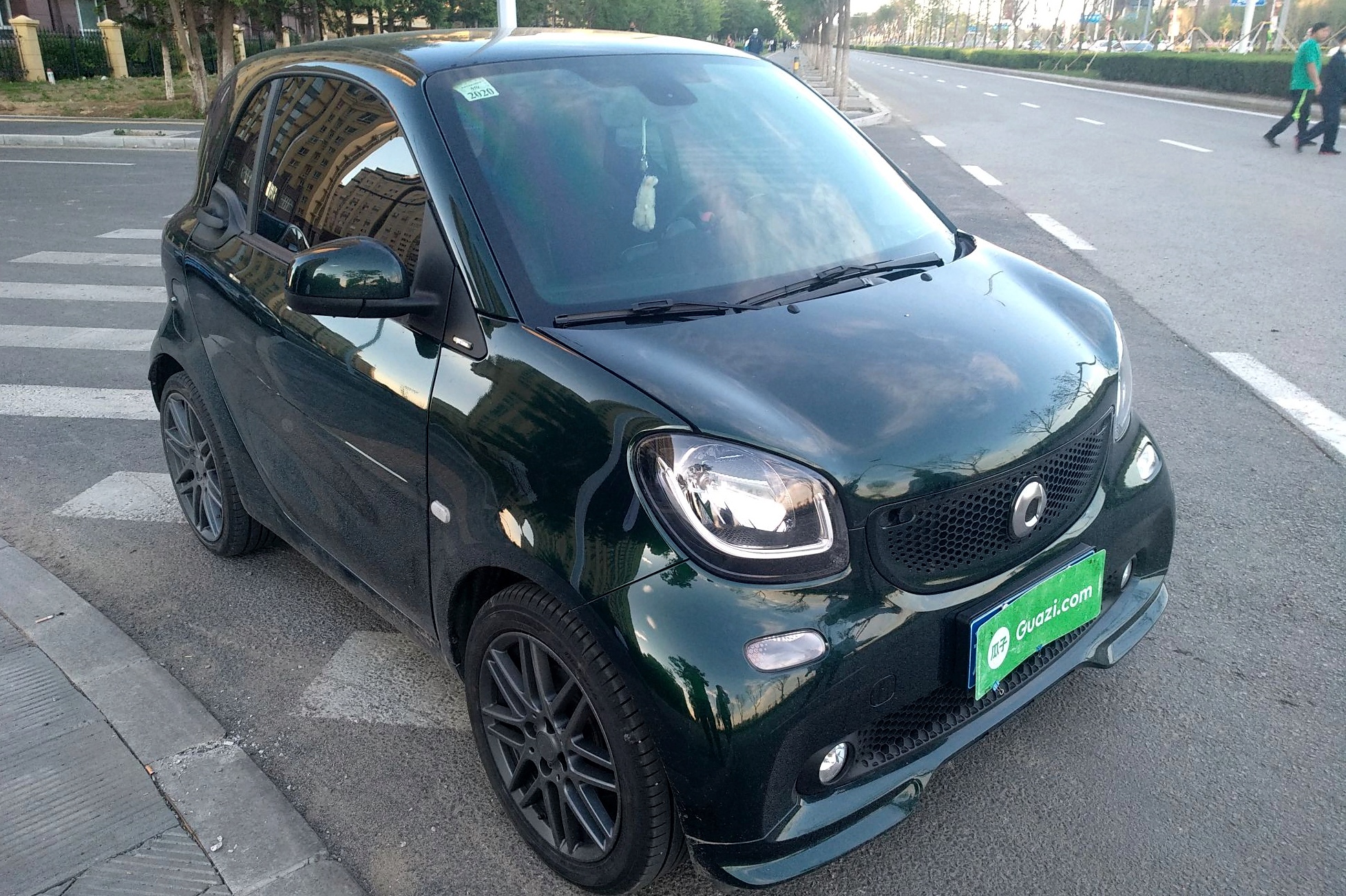 smart smart fortwo 2018款 0.9t 66千瓦流光绿特别版 国v 车辆图片