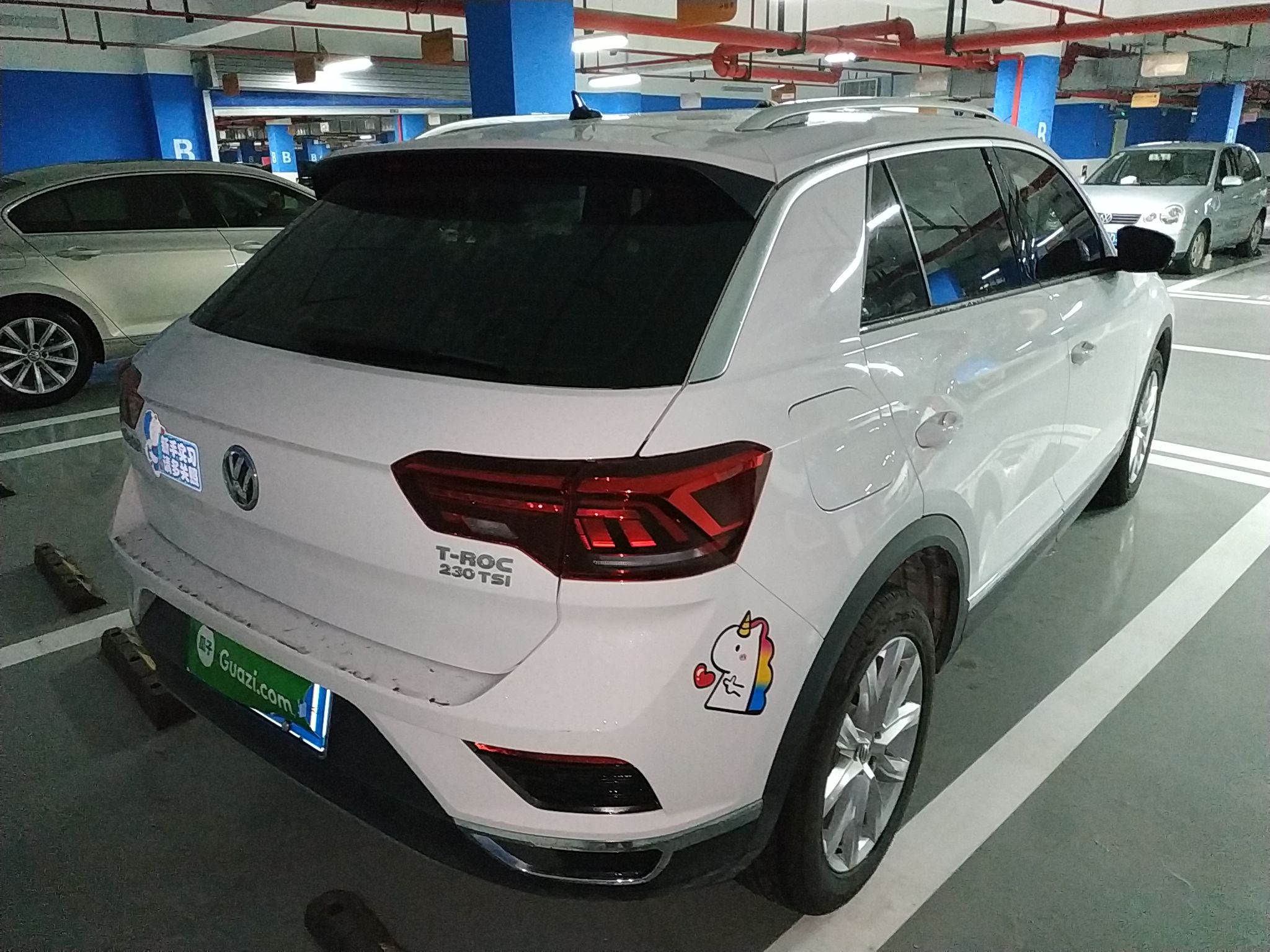 大众t-roc探歌 2019款 230tsi dsg两驱进取型 国vi 车辆图片