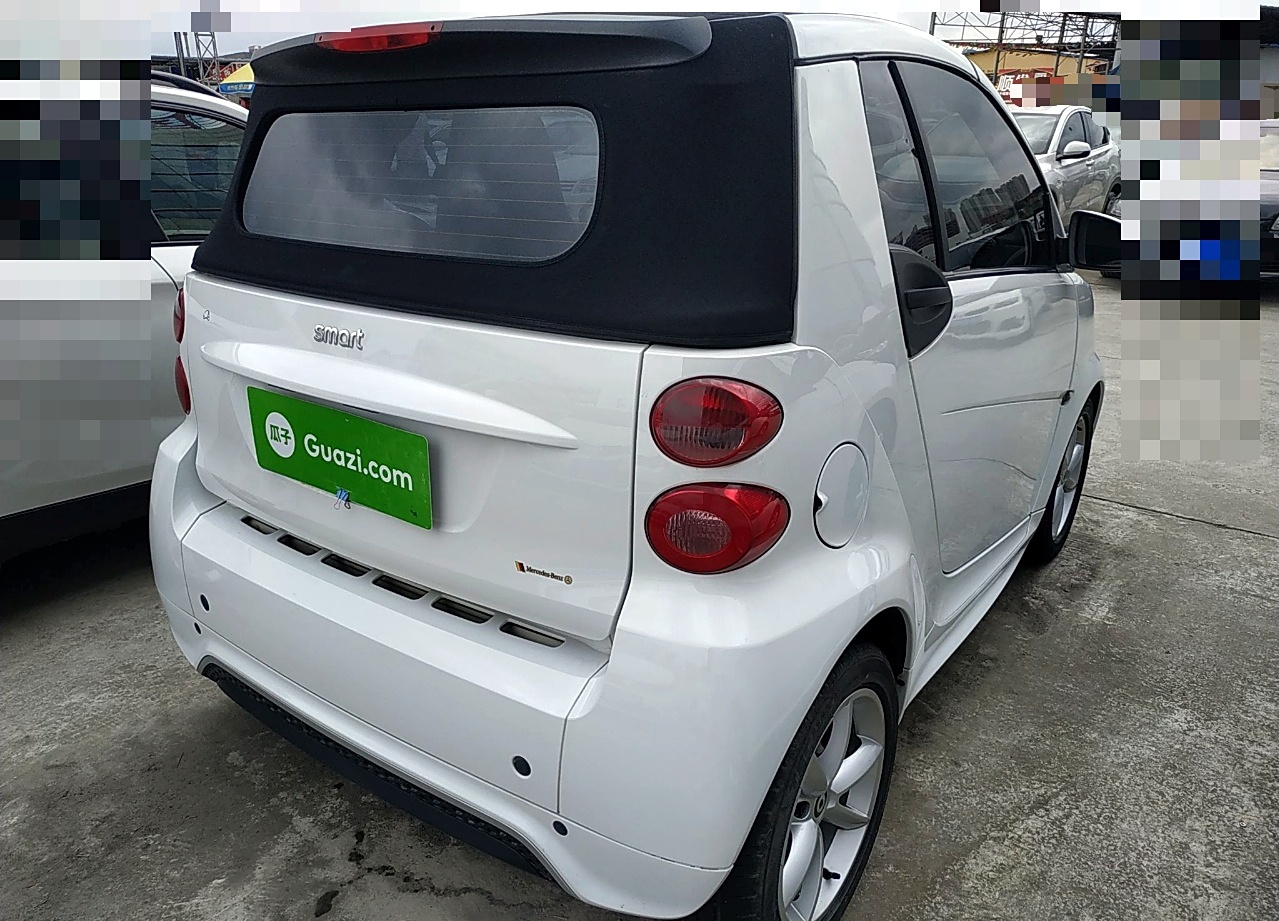 贵阳smart smart fortwo 2013款 1.0t 敞篷激情版二手