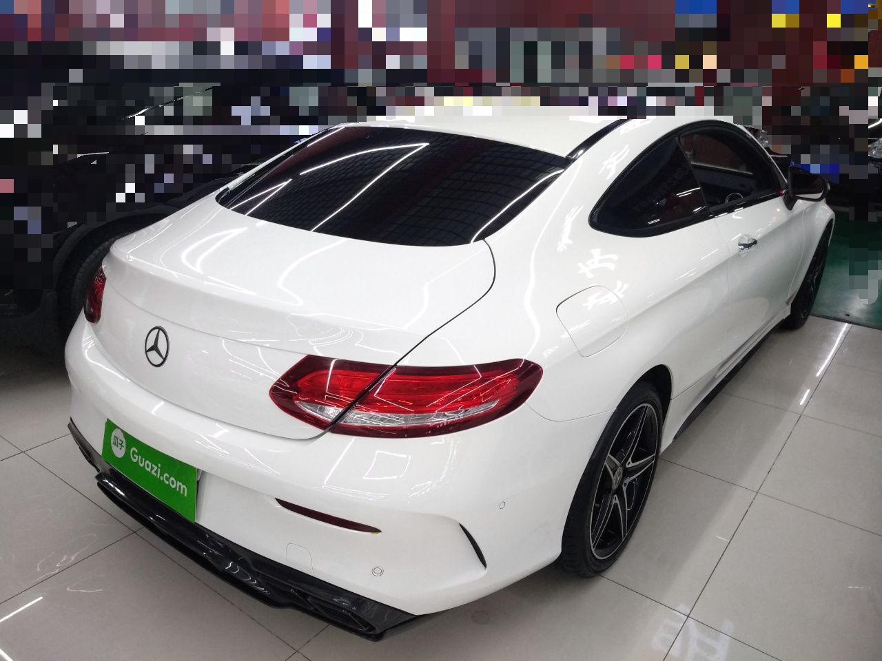 奔驰c级coupe c200 [进口] 2017款 2.0t 自动 汽油 改款轿跑版