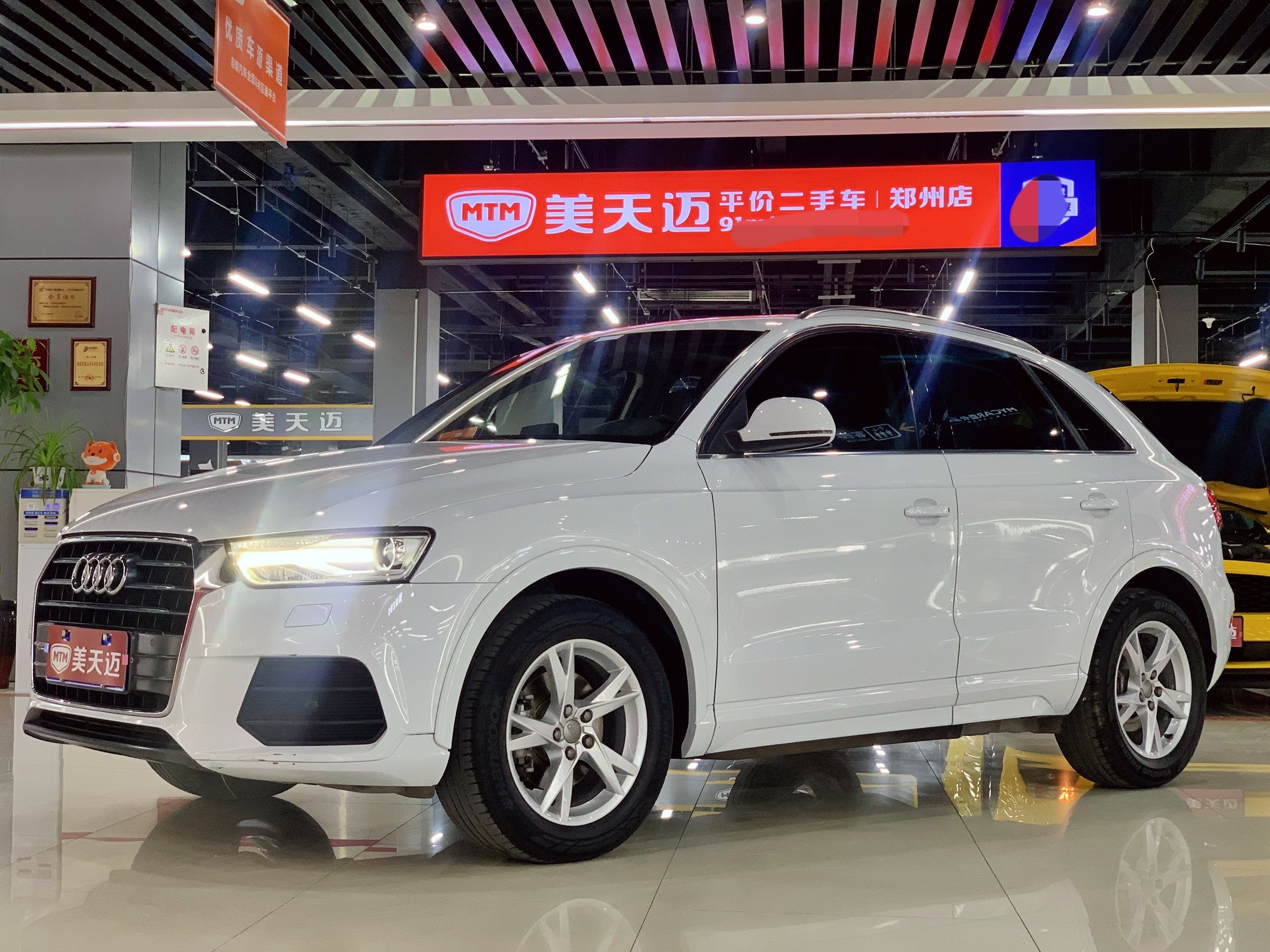 郑州奥迪q3 2017款 30 tfsi 时尚型二手车【价格 图片 报价 多少钱】