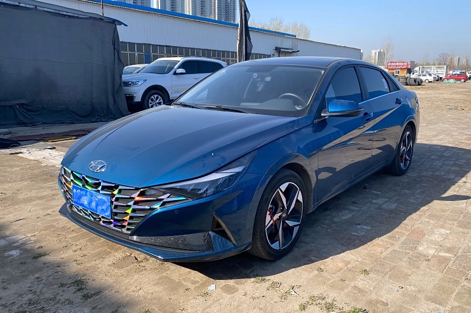 现代 伊兰特 2021款 1.5l glx精英版