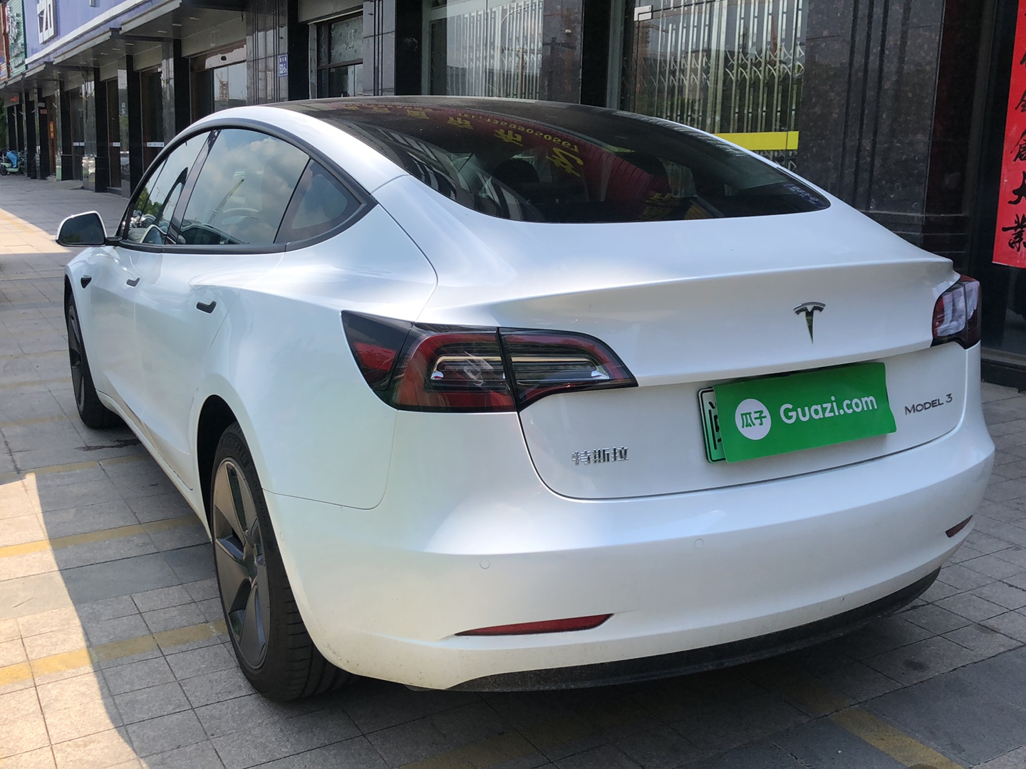 特斯拉model32021款自动标准续航升级版纯电动