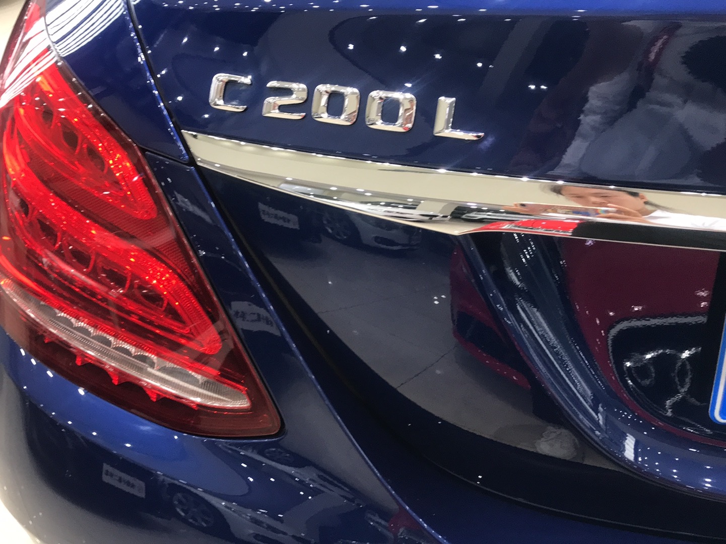 奔驰c级c200l2016款20t自动运动型国Ⅴ