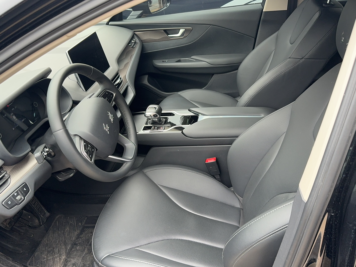 红旗E-QM5 2021款 充电 旗悦版中控内饰7001