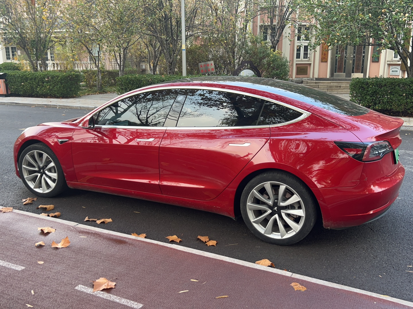 特斯拉 Model 3 2019款 标准续航后驱升级版车身外观6005