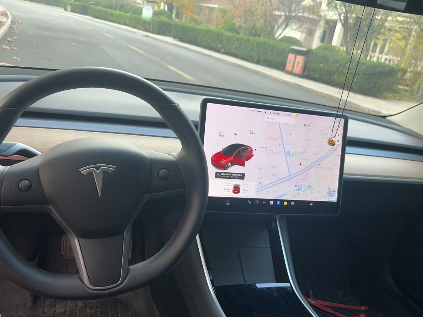 特斯拉 Model 3 2019款 标准续航后驱升级版中控内饰7007