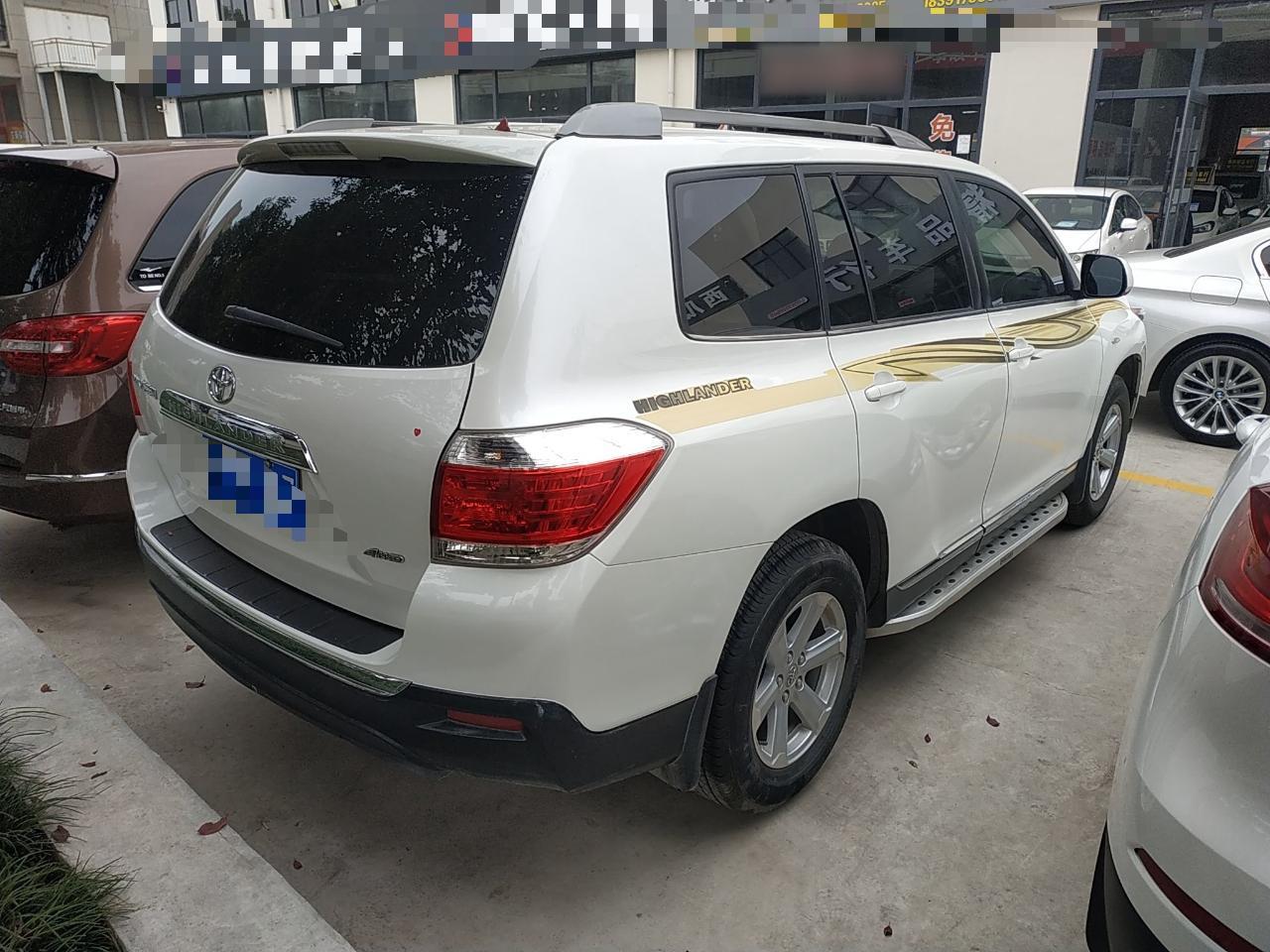 丰田 汉兰达 2012款 2.7L 两驱5座精英版