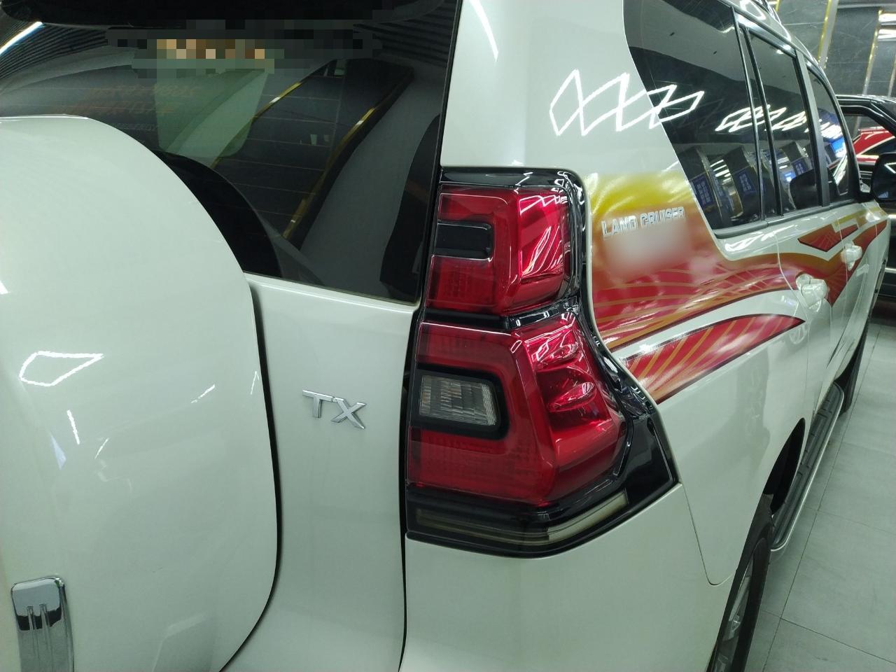 丰田 普拉多 2018款 3.5L 自动TX-L后挂备胎