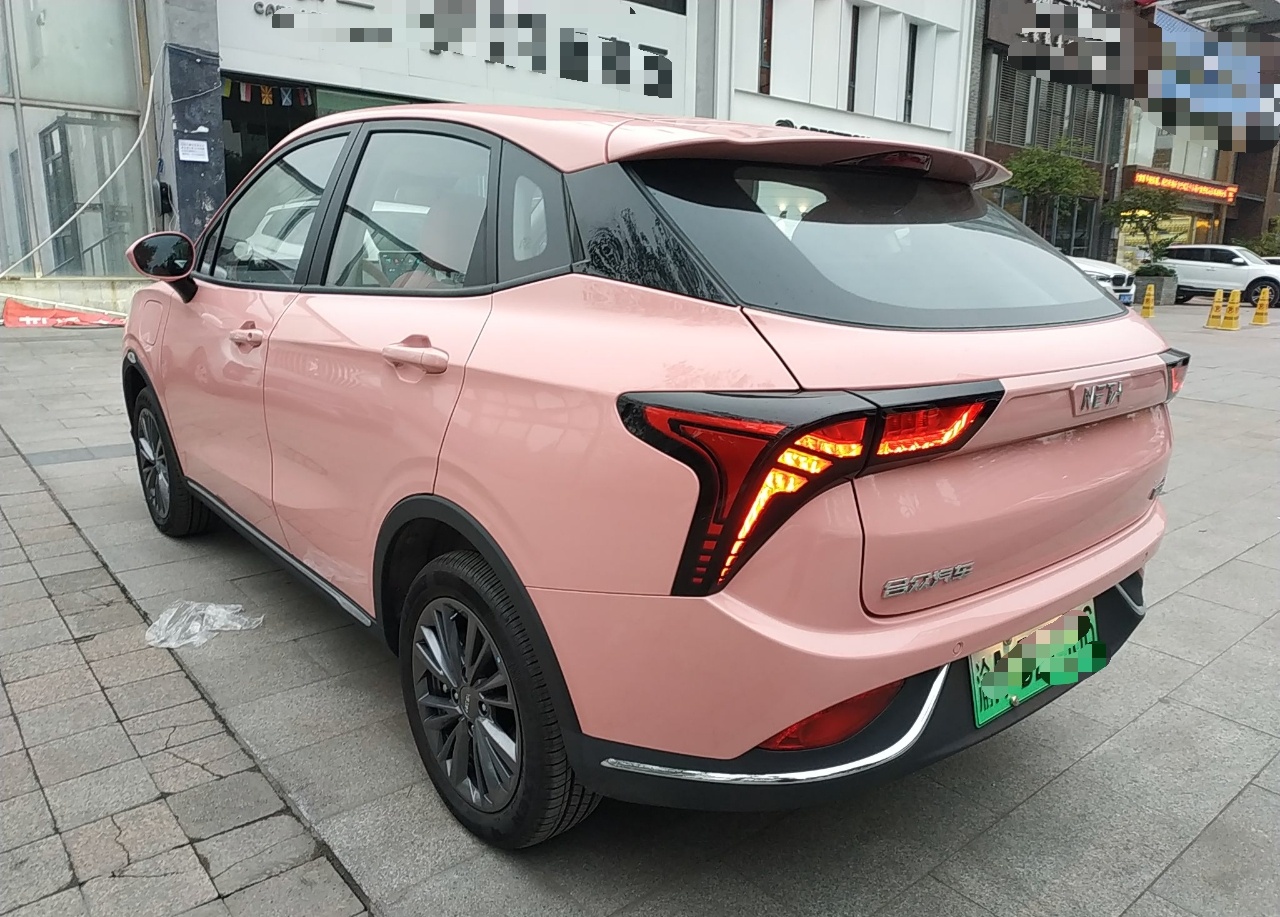 哪吒汽车 哪吒V 2022款 潮 400 Lite 粉色定制款