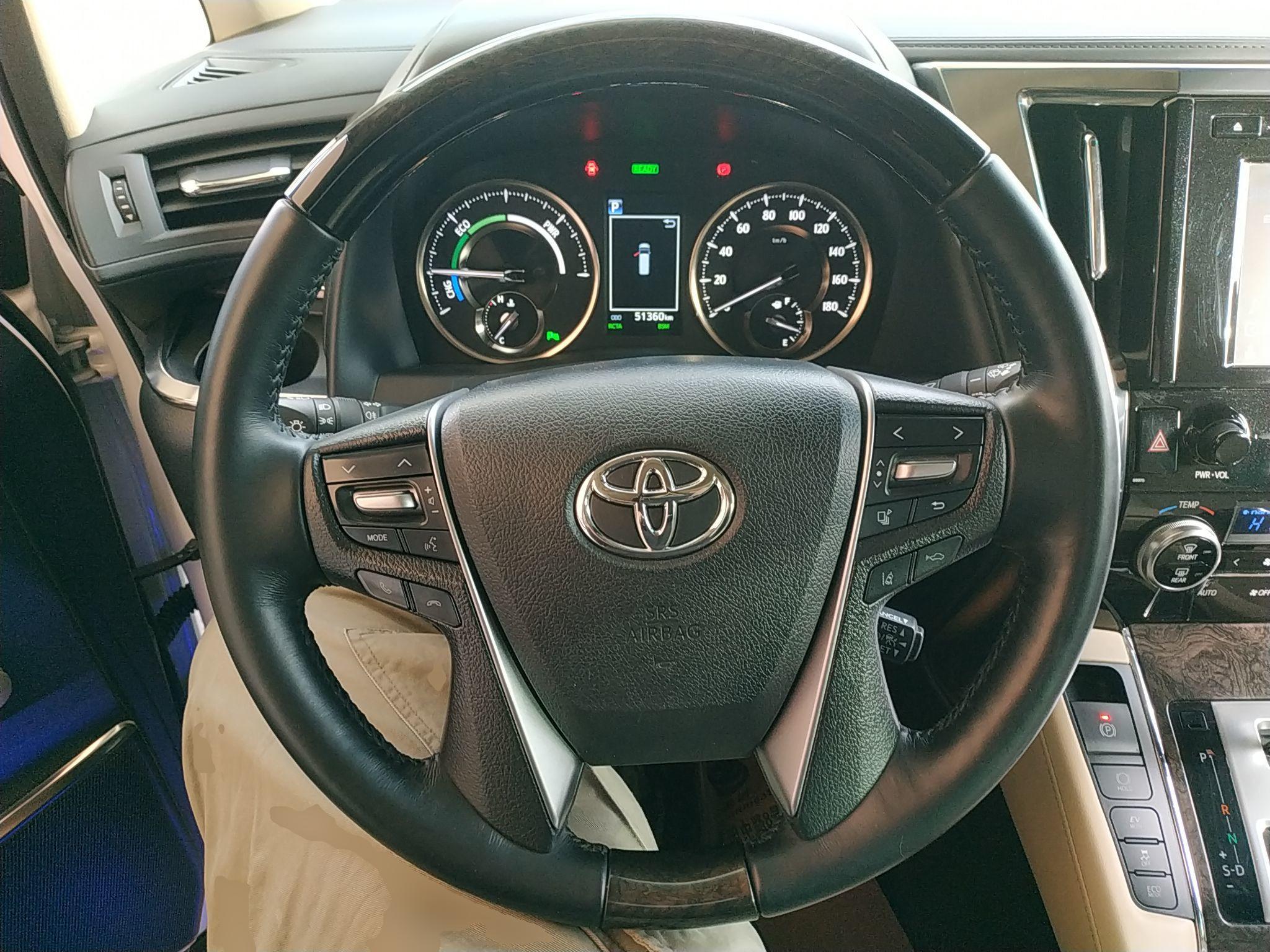 丰田 埃尔法 2019款 双擎 2.5L 尊贵版(进口)