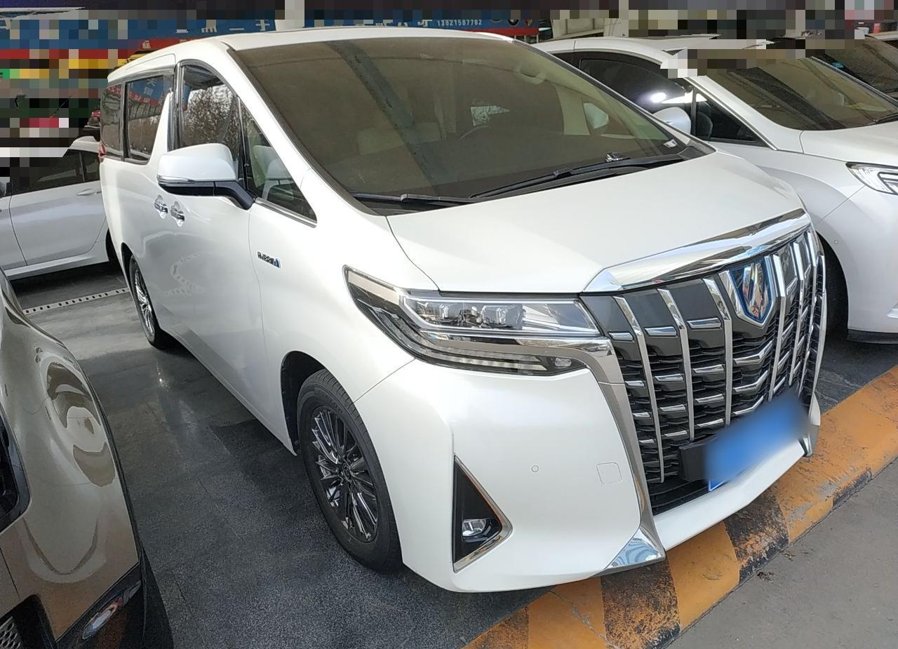 丰田 埃尔法 2019款 双擎 2.5L 尊贵版(进口)