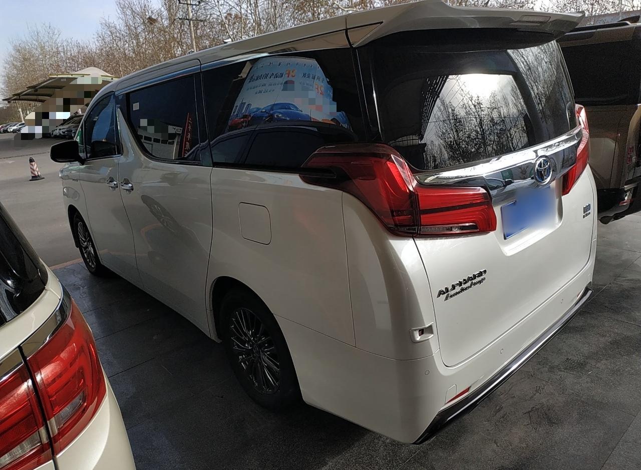 丰田 埃尔法 2019款 双擎 2.5L 尊贵版(进口)