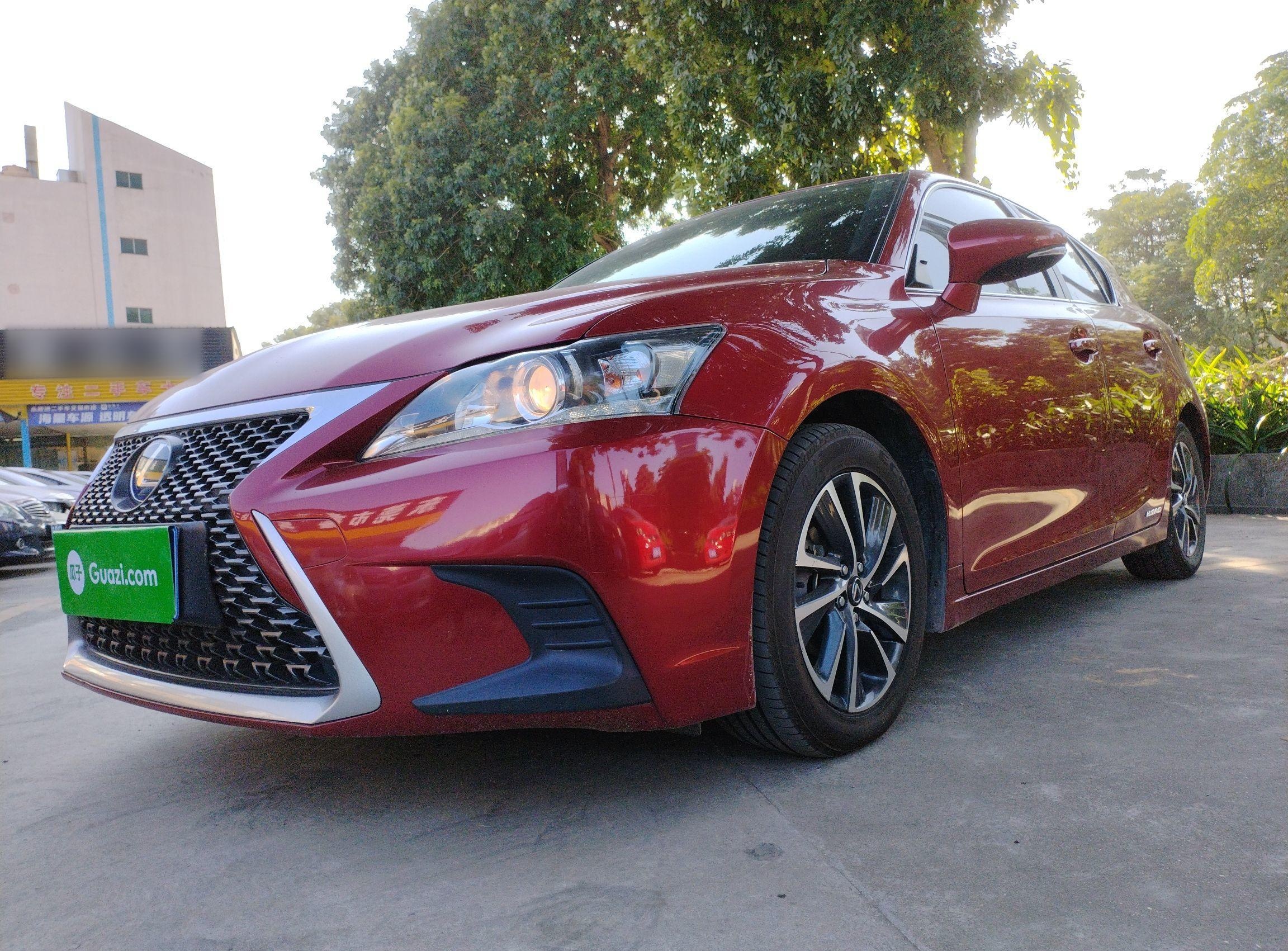 雷克萨斯CT 2017款 CT200h 精英版 单色