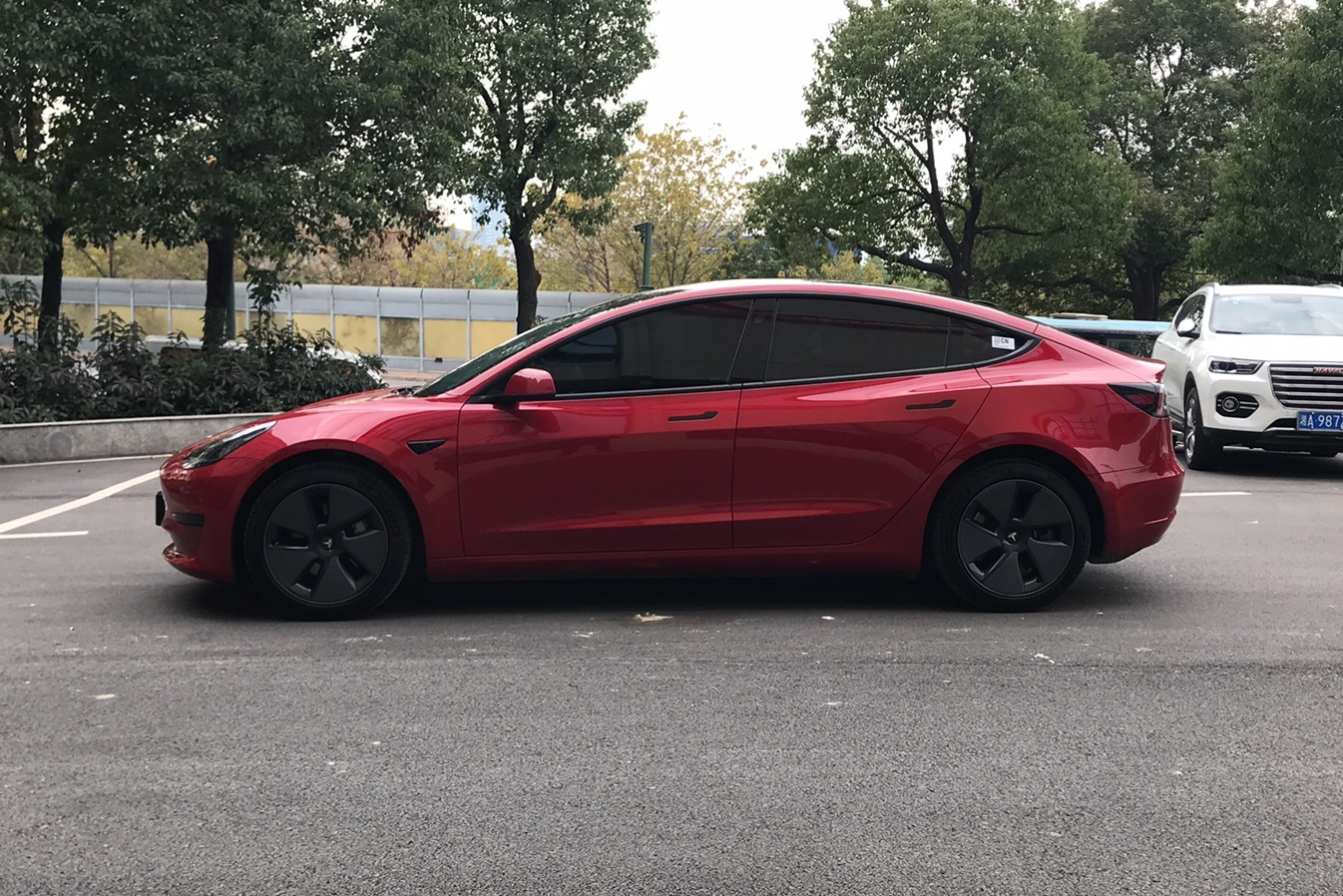 特斯拉 Model 3 2021款 改款 标准续航后驱升级版 3D1