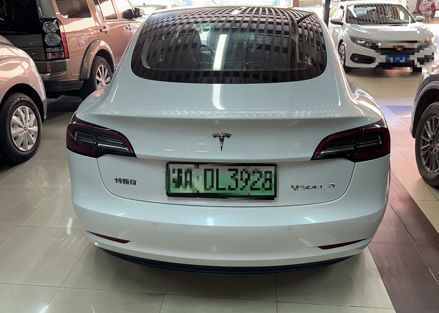 特斯拉 Model 3 2021款 标准续航后驱升级版