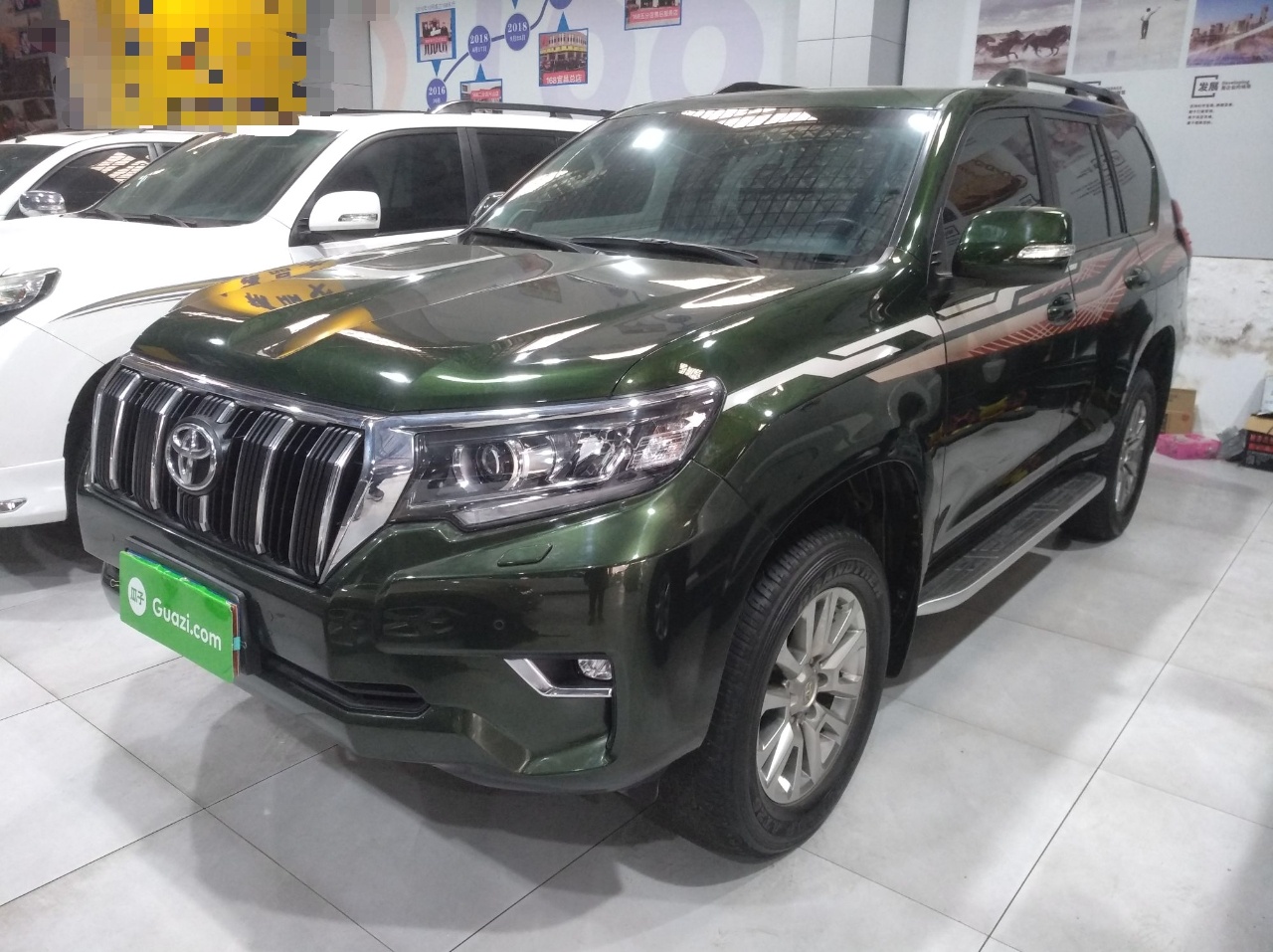 丰田 普拉多 2019款 3.5L 自动TX-L尊享版后挂备胎