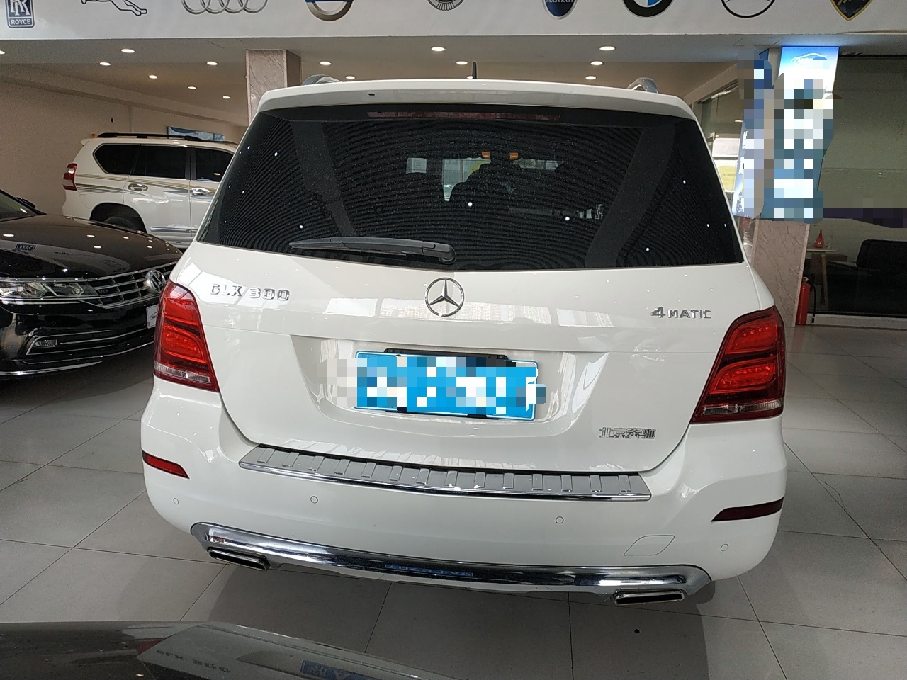 奔驰GLK级 2013款 GLK 300 4MATIC 动感天窗型