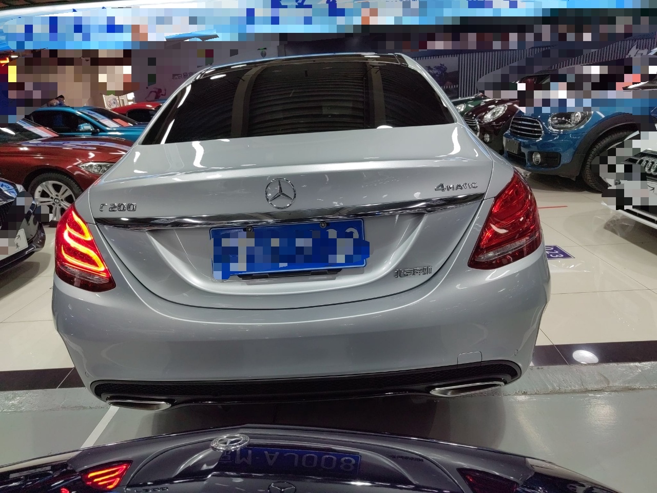 奔驰C级 2015款 C 200 运动版 4MATIC