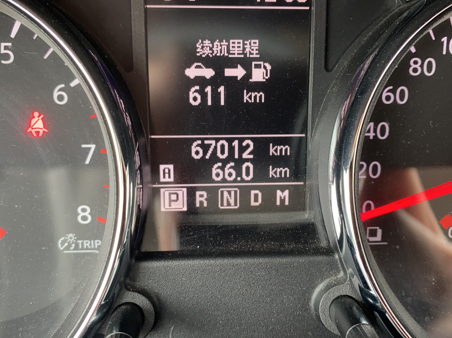 日产 逍客 2011款 2.0XV 雷 CVT 2WD