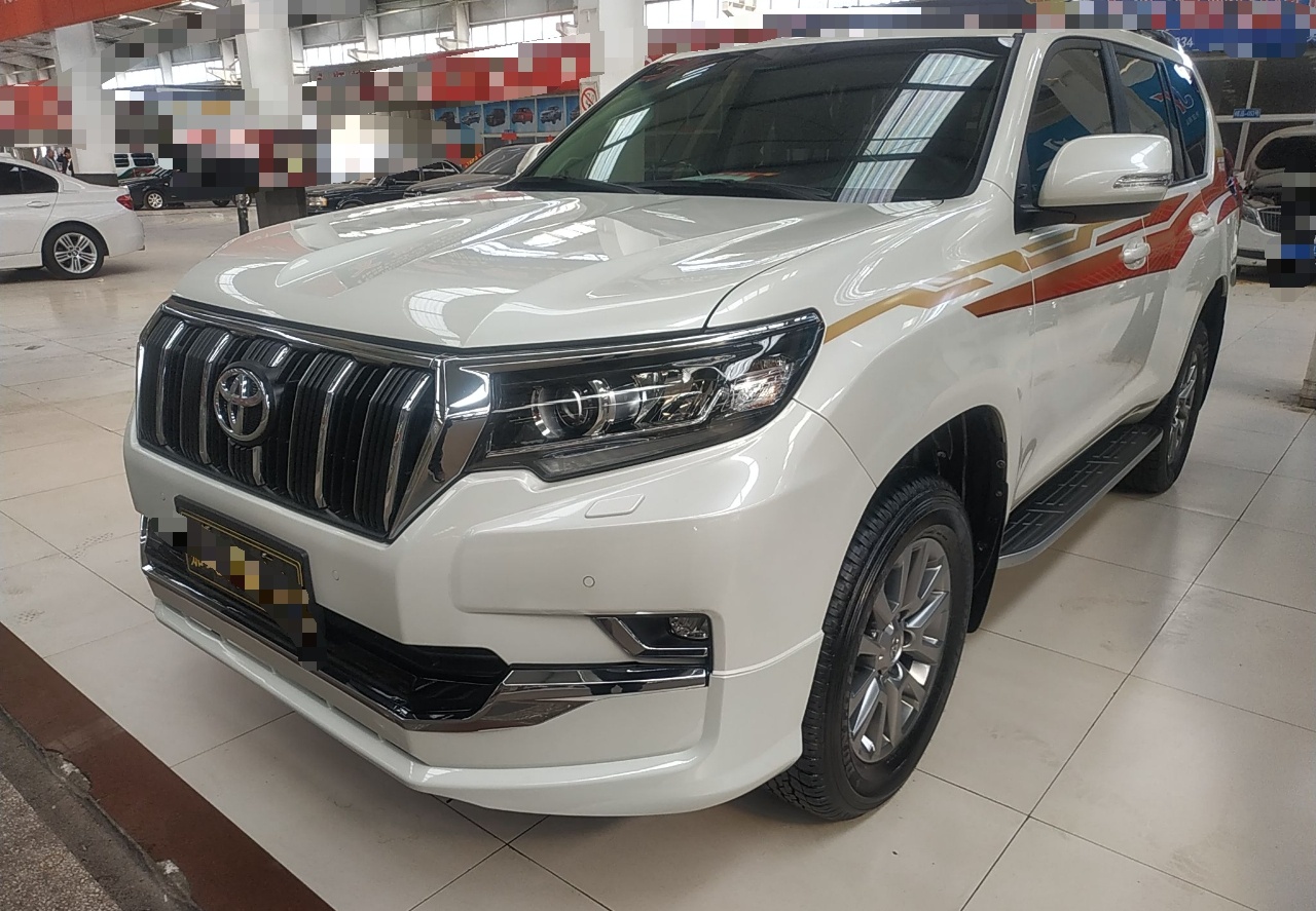 丰田 普拉多 2018款 3.5L 自动TX-L NAVI后挂备胎