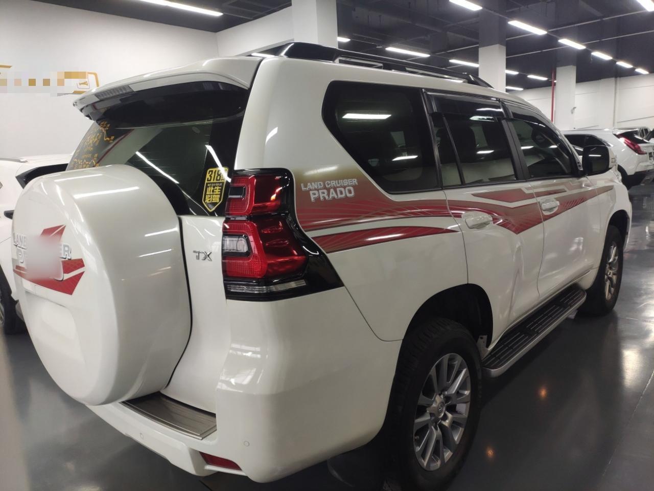 丰田 普拉多 2018款 3.5L 自动TX-L后挂备胎