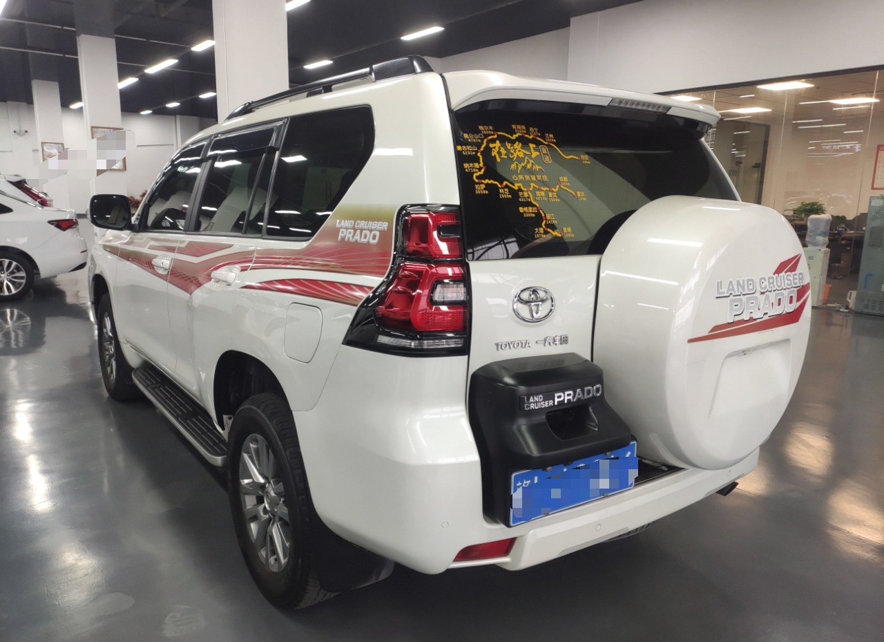 丰田 普拉多 2018款 3.5L 自动TX-L后挂备胎