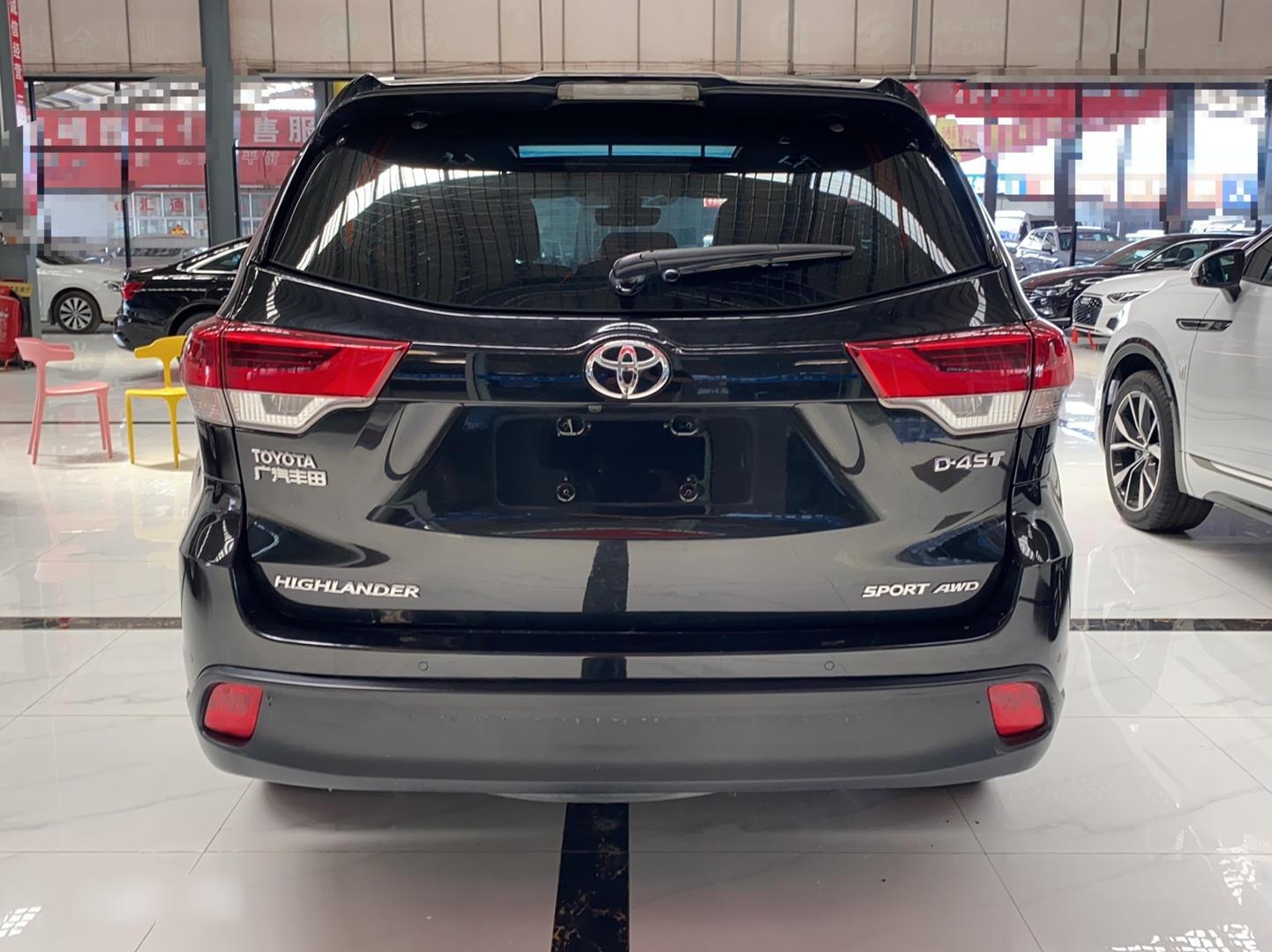 丰田 汉兰达 2018款 2.0T 四驱尊贵版 7座 国V