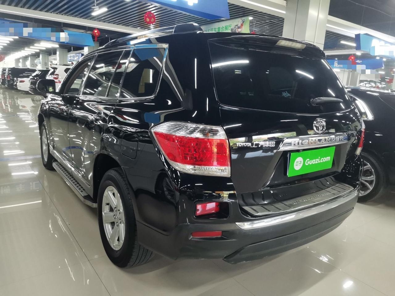 丰田 汉兰达 2012款 2.7L 两驱5座精英版