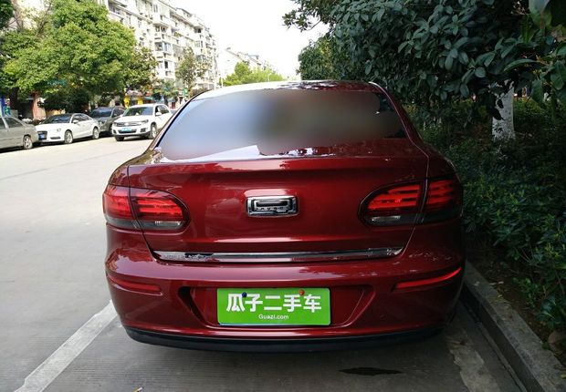 观致3 2016款 1.6L 自动 4门5座三厢车 致悦型 (国Ⅴ) 