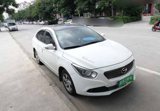 传祺GA3 2013款 1.6L 手动 豪华型 (国Ⅳ) 