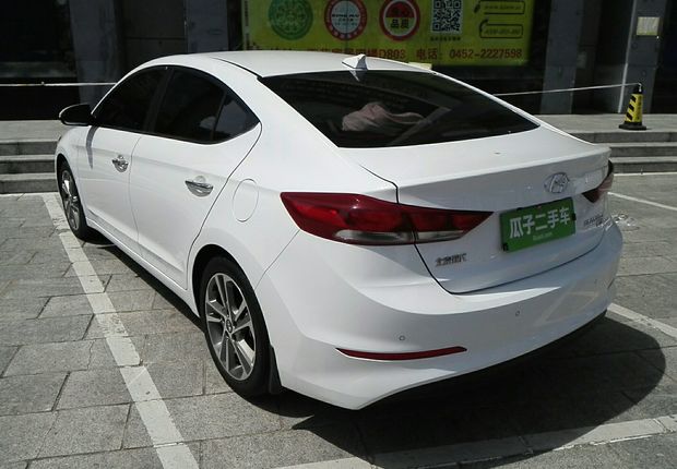 现代领动 2016款 1.6L 自动 智炫豪华型 (国Ⅴ) 