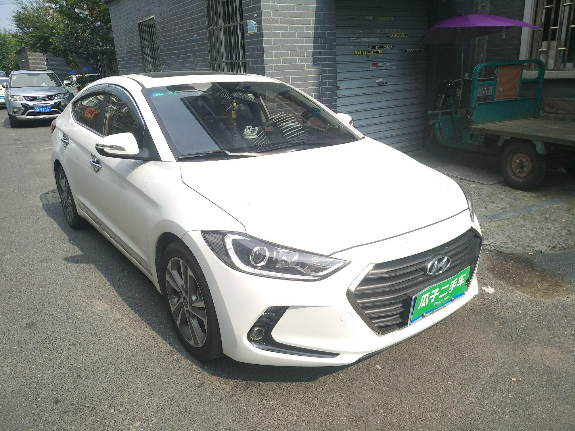 现代领动 2016款 1.6L 自动 智炫豪华型 (国Ⅴ) 