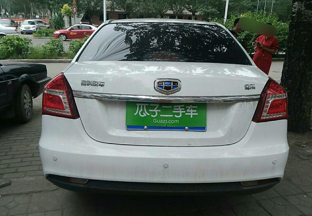 吉利金刚 2016款 1.5L 手动 4门5座三厢车 精英型 (国Ⅴ) 