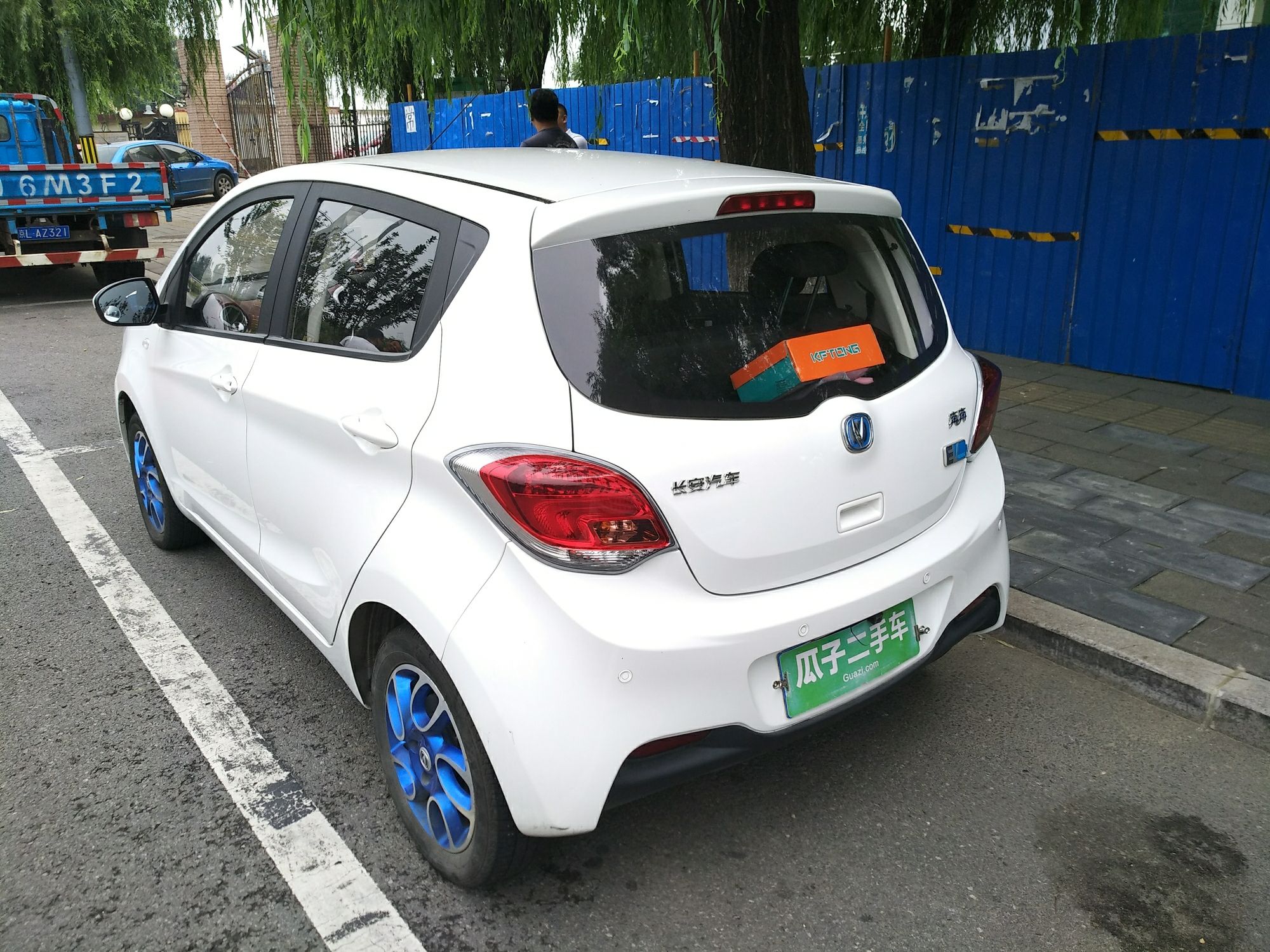 长安奔奔ev2017款自动标准型180公里续航里程纯电动