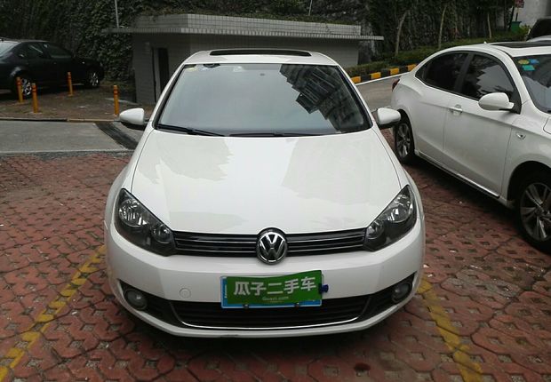 大众高尔夫 2012款 1.6L 手动 汽油 舒适型 (国Ⅳ) 