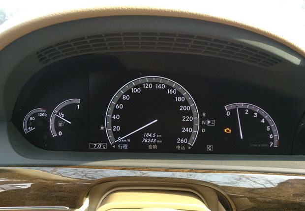 奔驰S级 S300 [进口] 2010款 3.0L 自动 汽油 商务型加长版 