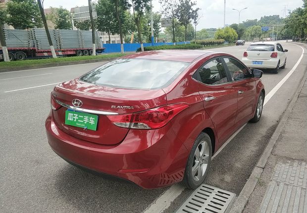 现代朗动 2013款 1.6L 自动 DLX尊贵型 (国Ⅳ) 