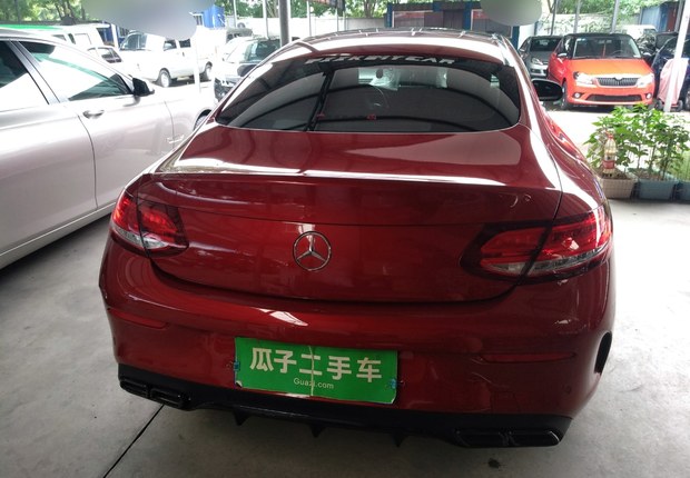 奔驰C级Coupe C200 [进口] 2018款 2.0T 自动 汽油 轿跑版 