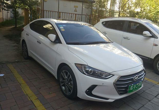 现代领动 2016款 1.6L 自动 智炫豪华型 (国Ⅴ) 