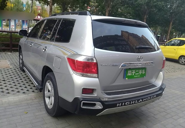 丰田汉兰达 2012款 2.7L 自动 前驱 精英版 (国Ⅳ) 