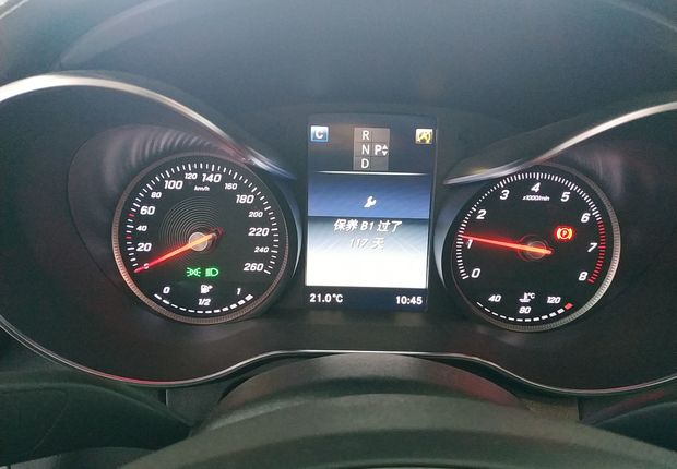 奔驰C级 C180L 2017款 1.6T 自动 时尚型改款 (国Ⅴ) 