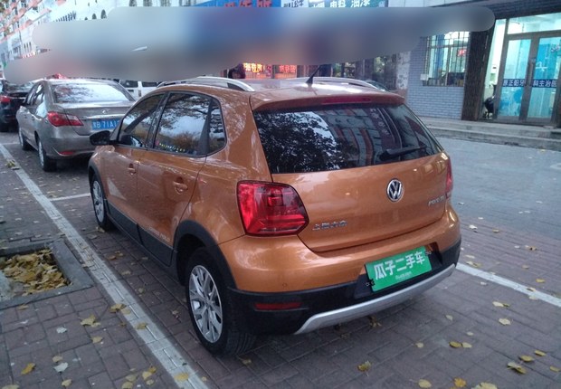 大众POLO Cross 2014款 1.6L 自动 汽油 (国Ⅴ) 